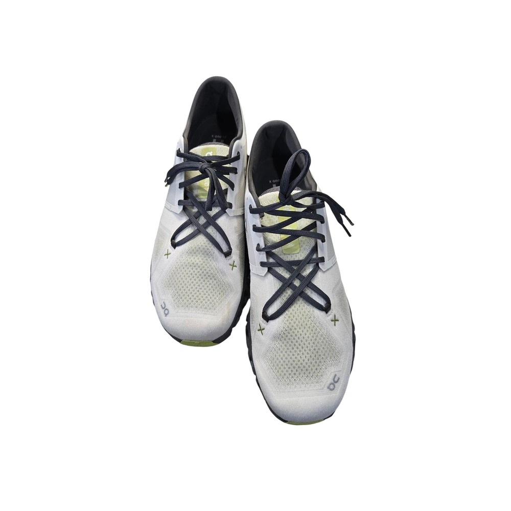 On Cloud X 3 Mens Running Shoes Ice Eclipse Grey Green 60.97798 Size 12.5